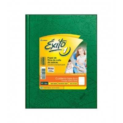 Cuaderno tipo ABC verde x100 hojas rayado Éxito