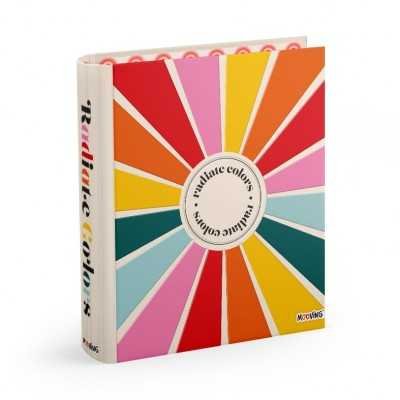 Carpeta A4 2 anillos de 40 mm Rainbow II Mooving