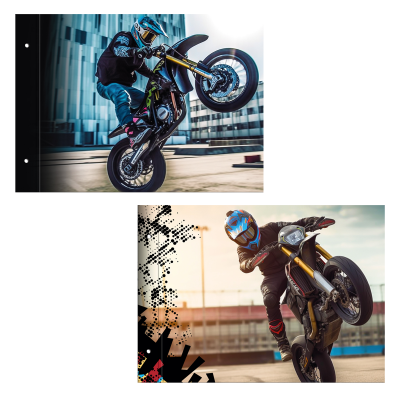 Carpeta Nº5 dos tapas Moto stunt cartone Onix