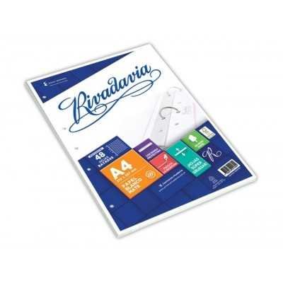 Repuesto A4 x 48 hojas rayado Rivadavia