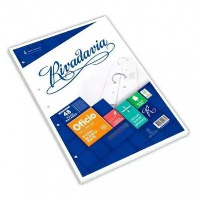 Repuesto oficio x 48 hojas rayado Rivadavia