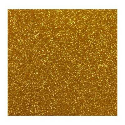 Goma eva glitter dorada 40x60 cm