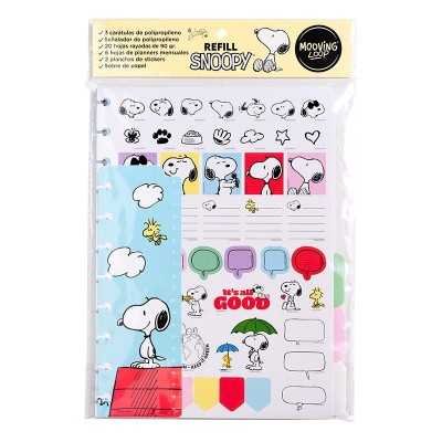 Repuesto refill organizador carta  Snoopy Mooving Loop