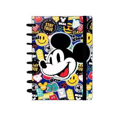 Cuaderno A5 Mickey con sistema de discos Mooving Loop
