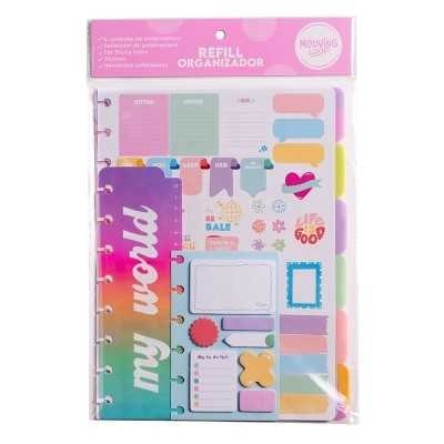 Set refill carta organizador para cuaderno Mooving Loop