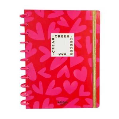 Cuaderno carta Core con sistema de discos Mooving Loop