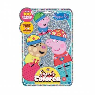 Super colorea Peppa Pig Editorial Vértice