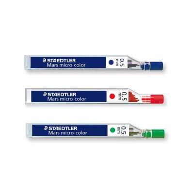 Minas 0,5 mm Mars micro color Verde x12 unidades Staedtler