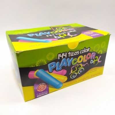 Tiza de colores x 144 unidades Playcolor