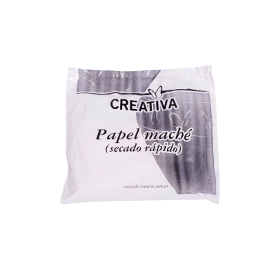 Papel mache x250 gramos Creativa