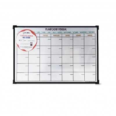 Pizarra blanca 40x60 cm Galaxia planificador mensual Fernández Garrido