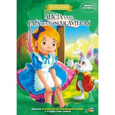 Mis cuentos favoritos Alicia en el país de las Maravillas 17x24 cm x16 páginas School Fun
