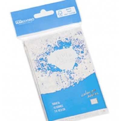 Sobre retrato 12,5x19 cm blanco tramado de 120 grs x 10 unidades Medoro