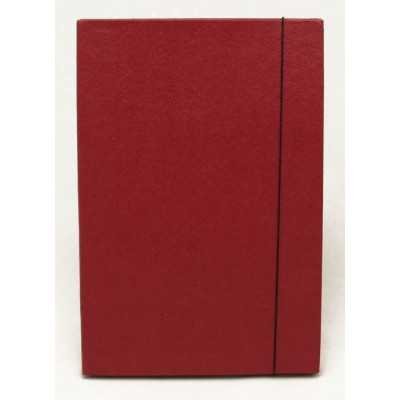 Estuche 3 cm con elastico fibra Azul Fibracap