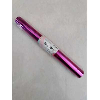 Foil reactivo tóner 0.32 x 5 metros Fucsia Ibicraft