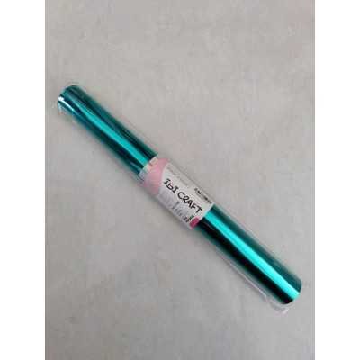 Foil reactivo tóner 0.32 x 5 metros Turquesa Ibicraft