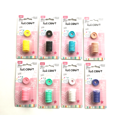 Discos de expansión 24 mm corazón x8 unidades Lavanda Ibicraft