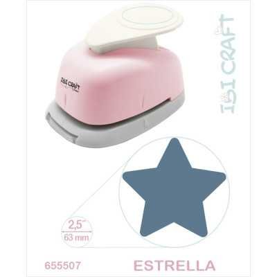 Perforadora artística 63 mm 2.5" Estrella Ibicraft