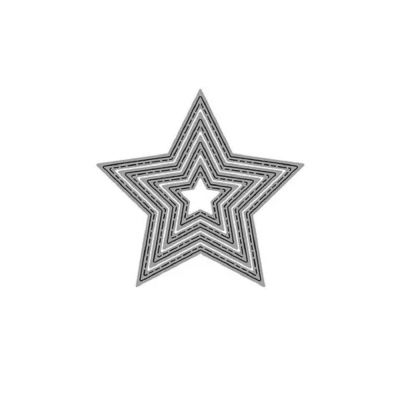 Troquel 4.75" Estrella Ibicraft