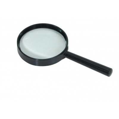 Lupa de cristal 10x con aro plástico 50 mm Ibi