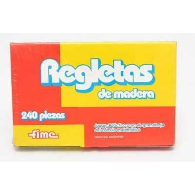 Regletas x 240 unidades caja microcorrugada