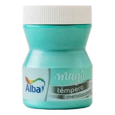 Tempera Magic metalizado Verde (52) x100 ml Alba