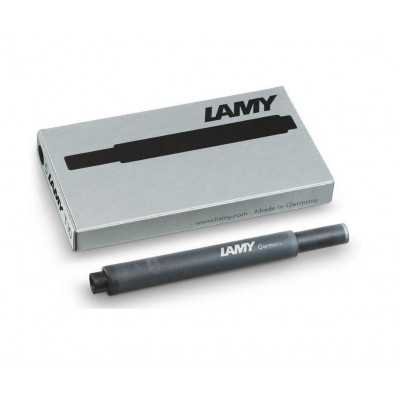 Cartuchos T10 NEGRO x5 unidades Lamy