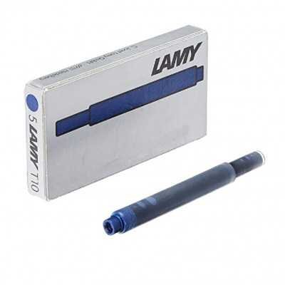 Cartuchos T10 AZUL-NEGRO x5 unidades Lamy