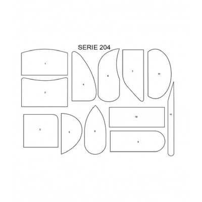 Lama de Acero Flexible Lisa para Ceramistas (07) Stassen