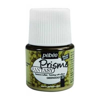 Pintura Fantasy Prisme Oro Verde x45 ml Pebeo