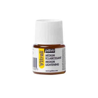 Medium Vitral Relief Aclarador x45 ml Pebeo