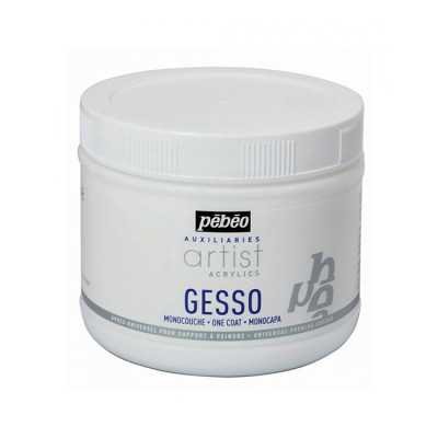 Gesso acrílico Studio pote x500 ml Pebeo