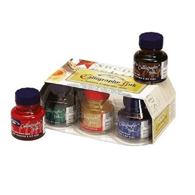Set de tintas de dibujo Calligraphy Ink x6 colores Winsor & Newton