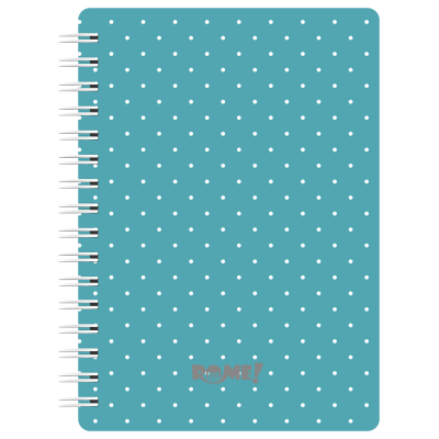 Cuaderno con espiral A5 mosaico tapa dura x80 hojas cuadriculado Rome