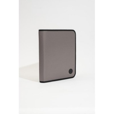 Carpeta de 3 anillos verde Clásico con cierre FW