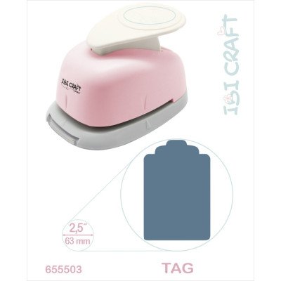 Perforadora Artística 63mm 2.5" Tag Ibicraft