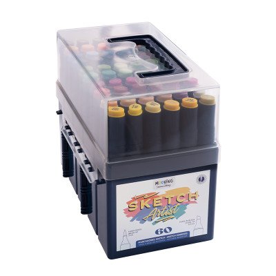 Marcadores doble punta Sketch Artist x60 colores Mooving