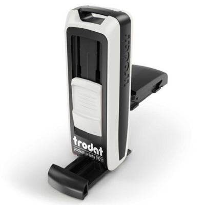 Sello de bolsillo Printy 9511 38x14 mm Blanco Trodat