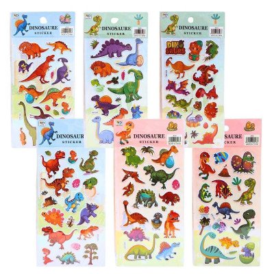 Stickers Dinosaurios goma eva Colours