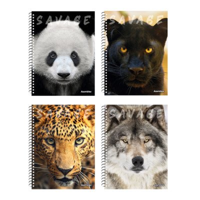 Cuaderno espiral A4 RAYADO tapa flexible x80 hojas Asamblea - Maratón - Onix