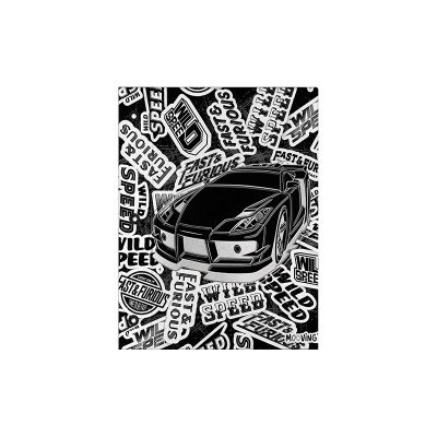 Carpeta Nº 3 con cordón Rápido y Furioso I Mooving