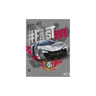 Carpeta Nº 3 con cordón Rápido y Furioso II Mooving