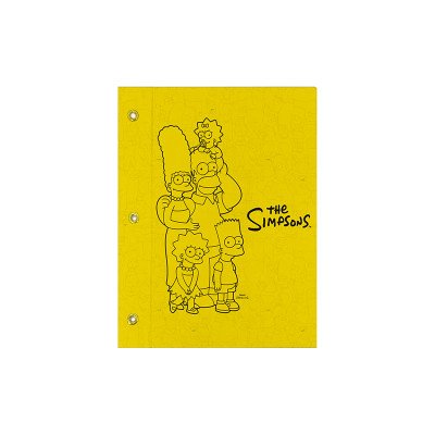 Carpeta N°3 con cordón Simpsons II Mooving