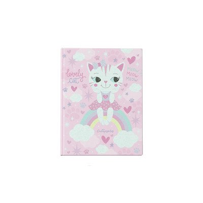 Cuaderno 16x21 cm tapa dura Quitapesares x 48 hojas rayado Mooving