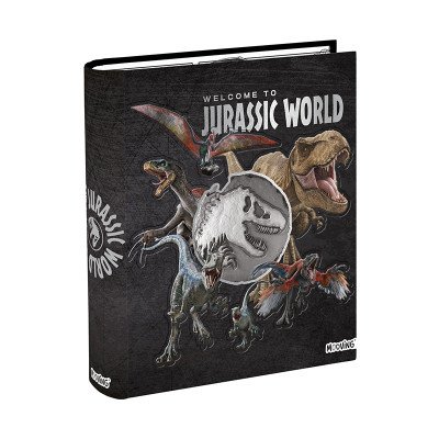 Carpeta A4 2 anillos de 40mm Jurassic Park II Mooving