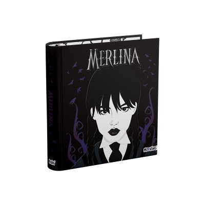 Carpeta 3 anillos de 40mm Merlina II Mooving