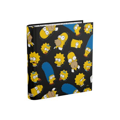 Carpeta 3 anillos de 40mm Simpsons III Mooving