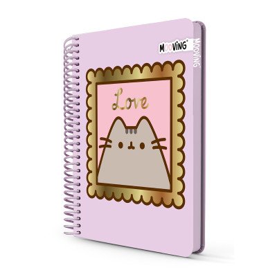 Cuaderno Premium pocket Pusheen x96 hojas rayadas Mooving