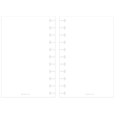 Repuesto liso para cuaderno sistema de discos 14x21 cms Do Decorline