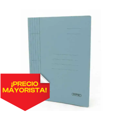 Carpeta velox celeste